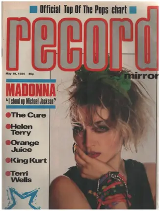 Record Mirror - MAY 19 / 1984 - Madonna