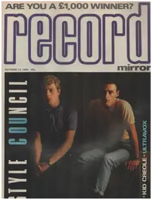 Record Mirror - OCT 13 / 1984 - Style Council