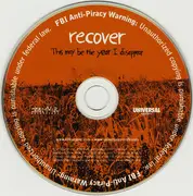CD - Recover - This May Be The Year I Disappear