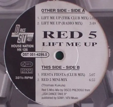 Red 5 - Lift Me Up