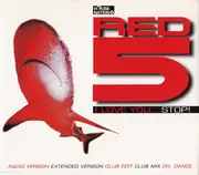 CD Single - Red 5 - I Love You...Stop! - White-Red Disc