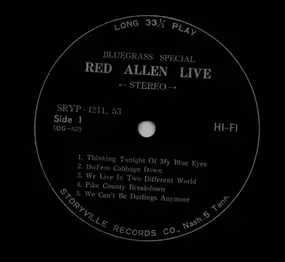 Red Allen - Red Allen Live