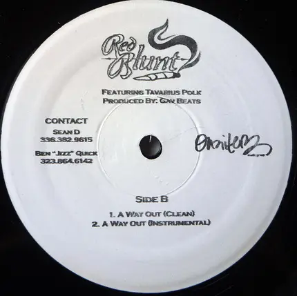 Red Blunt - It's All Cool / A Way Out