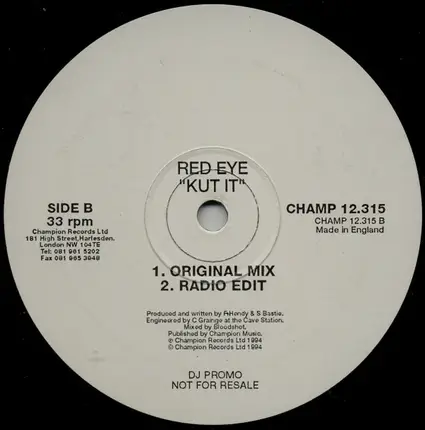 Red Eye - Kut It