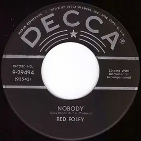 Red Foley - Nobody / Hominy Grits