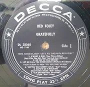 LP - Red Foley - Gratefully - Mono