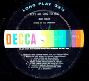 LP - Red Foley - Let's All Sing To Him: Hymns Of All Churches