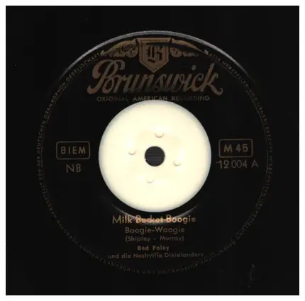 Red Foley - Milk Bucket Boogie / Salty Dog Rag