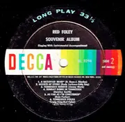 LP - Red Foley - Souvenir Album