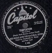 Red Ingle And The Natural Seven - Temptation / (I Love You) For Sentimental Reasons