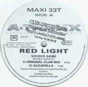12inch Vinyl Single - Red Light - Vicious Game