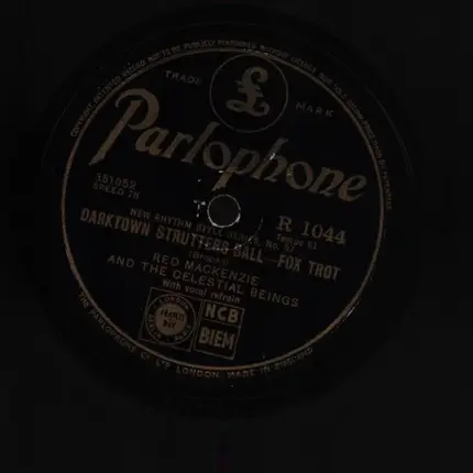 Red McKenzie And The Celestial Beings / The Harlem Footwarmers - Darktown Strutters Ball / Big House Blues