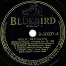 Schellack - Red McKenzie And The Mound City Blue Blowers - Hello, Lola / One Hour