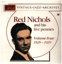 LP - Red Nichols and his five pennies - Volume Four 1928-1929 - Mono