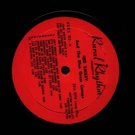 Red Smiley And The Blue Grass Cut-Ups - Red Smiley And The Blue Grass Cutups