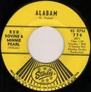 7inch Vinyl Single - Red Sovine & Minnie Pearl - Alabam