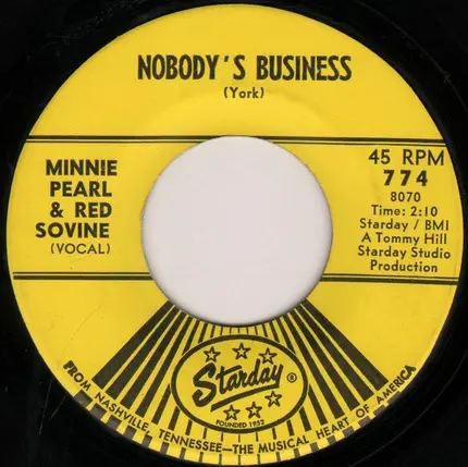 Red Sovine & Minnie Pearl - Alabam
