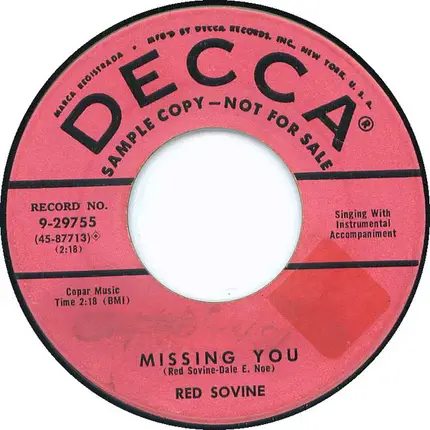 Red Sovine & Webb Pierce - Why Baby Why