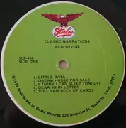 LP - Red Sovine - Classic Narrations