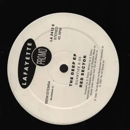 Red Sector - The Deep EP
