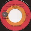 7inch Vinyl Single - Red Simpson - Country Western Truck Drivin' Singer