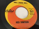 7inch Vinyl Single - Red Simpson - Roll Truck Roll / Runaway Truck