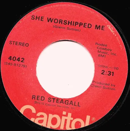 Red Steagall - April's Paintings / She Worshipped Me