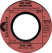 7inch Vinyl Single - Red Point Orchestra - Blue Light