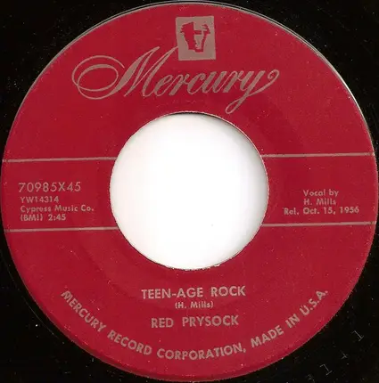 Red Prysock - Teen-Age Rock