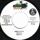 7inch Vinyl Single - Red Rat / Determine - Wine Yah Gal / Star Shaker