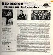 LP - Red Rector - Ballads And Instrumentals - SIGNED
