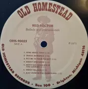 LP - Red Rector - Ballads And Instrumentals - Beige/red labels