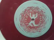 7inch Vinyl Single - Red Tomato - Cars / My Familiar - Red Marbled