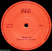 12inch Vinyl Single - Red - Movin' On
