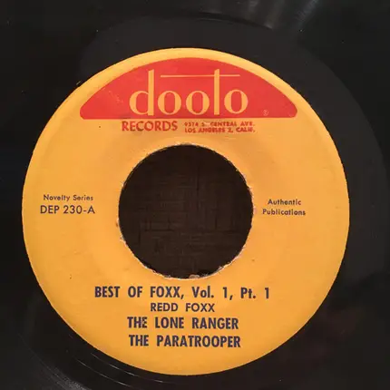 Redd Foxx - Best Of Foxx Volume 1, Part 1