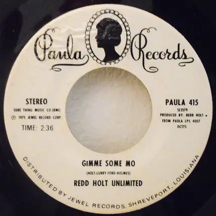 Redd Holt Unlimited - Gimme Some Mo
