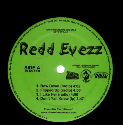 Redd Eyezz - Blow Down / Flipped Up / I Like Her