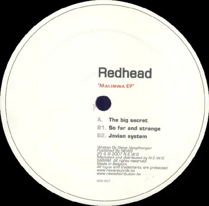 Redhead - Malinwa EP