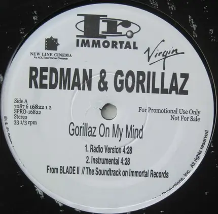 Redman & Gorillaz - Gorillaz On My Mind