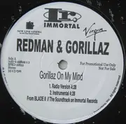 12'' - Redman & Gorillaz - Gorillaz On My Mind
