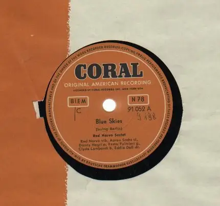 Red Norvo Sextet - Blue Skies/ I Surrender Dear