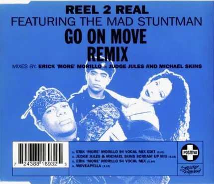 Reel 2 Real Featuring The Mad Stuntman - Go On Move (Remix)