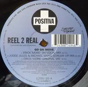 12inch Vinyl Single - Reel 2 Real Featuring The Mad Stuntman - Go On Move