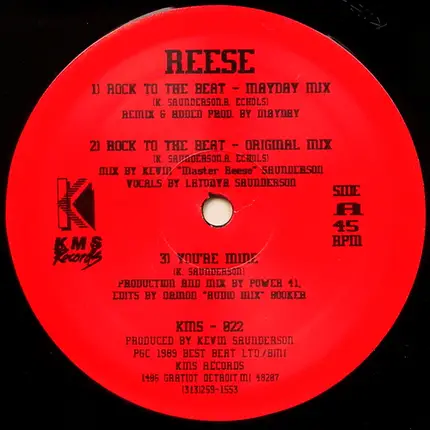 Reese - Rock To The Beat