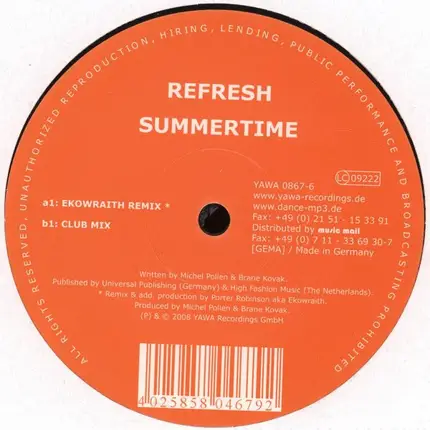 Refresh - Summertime