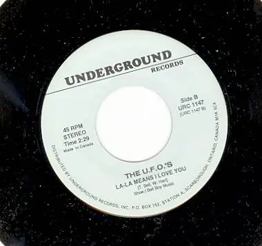 Reg Owen And His Orchestra / The U-F-O's - Manhattan Spiritual / La-La Means I Love You