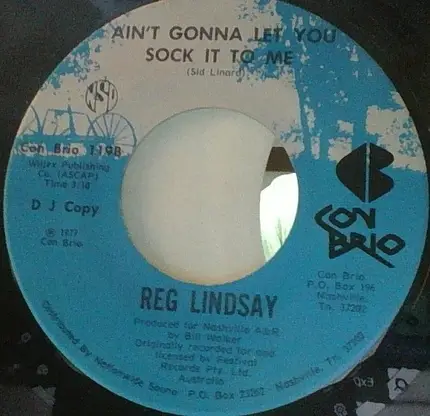 Reg Lindsay - Give Me Liberty (Or Give Me Love)