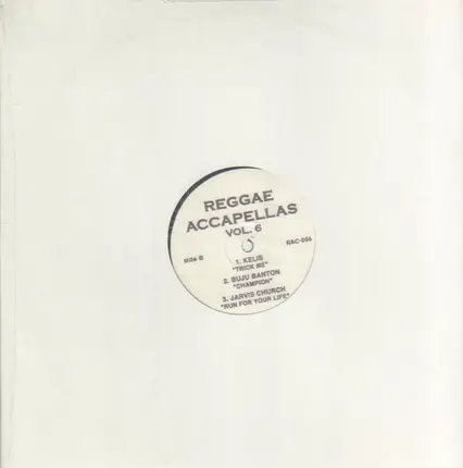 Reggae Sampler - Reggae Accapellas Vol. 6