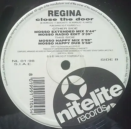 Regina - Close The Door