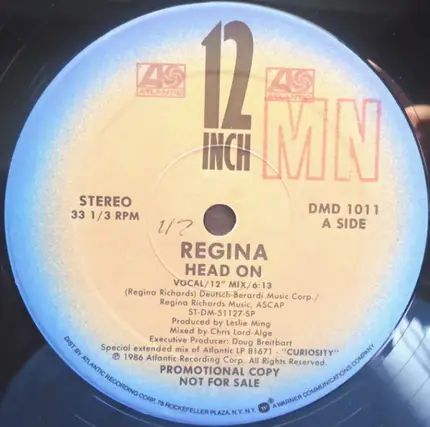 Regina - Head On